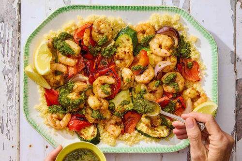 Grilled Jumbo Shrimp & Chermoula