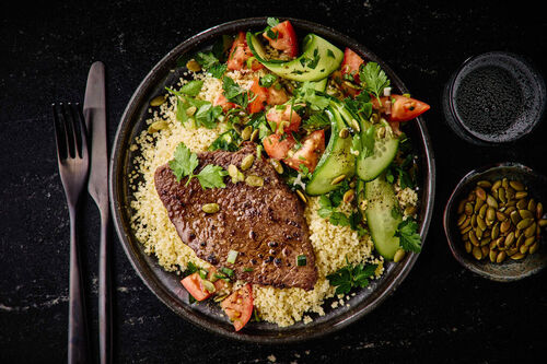 Pan-Seared Beef Rump Steak