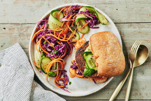 Thai-Style Veggie Burgers