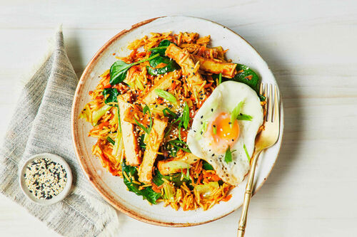 Spicy Tofu Fried Rice