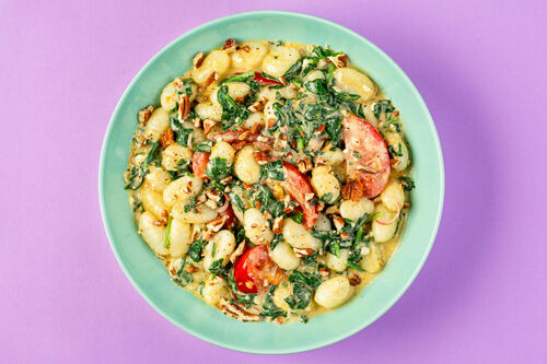 Cremige Gnocchi in Feta-Tomatensauce