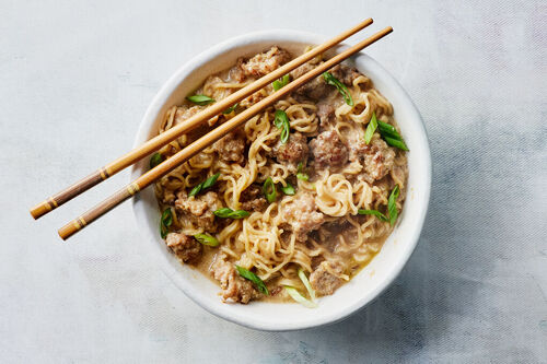 Creamy Miso Pork Ramen
