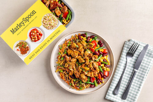 Mexicaanse pulled chicken met quinoa