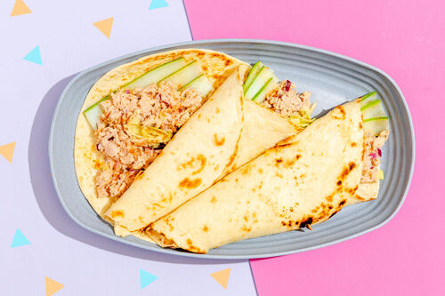 Snelle tonijnwraps