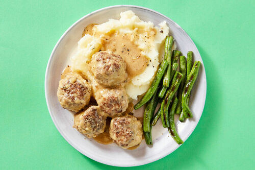 Blue Plate Special Meatballs & Gravy
