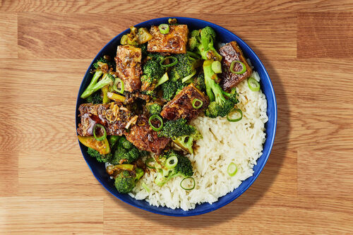 Mongolian Tofu and Broccoli
