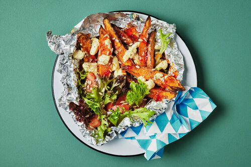 Lunch Air Fryer Sweet Chilli Loaded Wedges