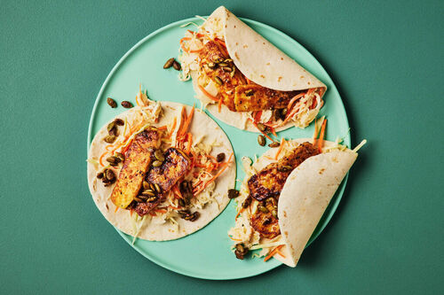 Smoky Haloumi Tacos
