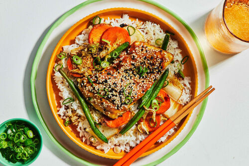 Grilled Sesame-Crusted Barramundi