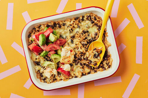 Kid Approved: Cheesy Nacho Fried Rice