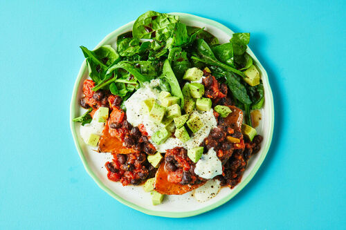 Calorie-Conscious Mexicano Sweet Potatoes