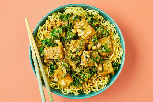Tofu Curry Noodles