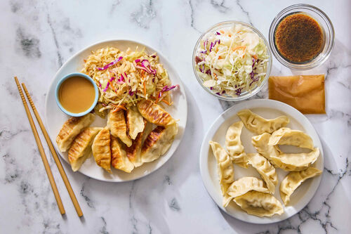 Sesame Chicken Dumplings