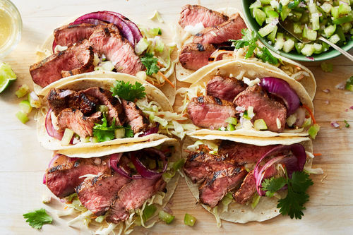 Taco-Rubbed Flank Steak Recipe