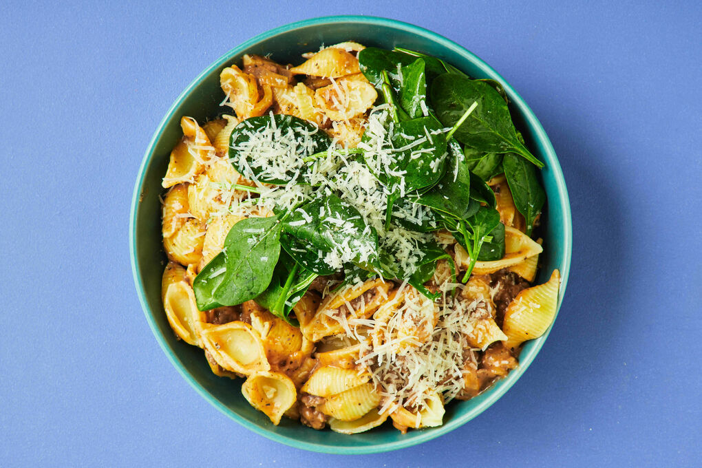 Spinach pasta best sale for babies