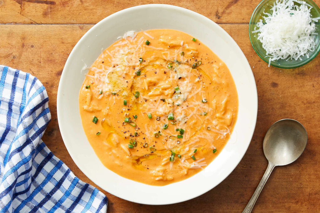 Immersion Blender Roasted Tomato Soup — Y Delicacies