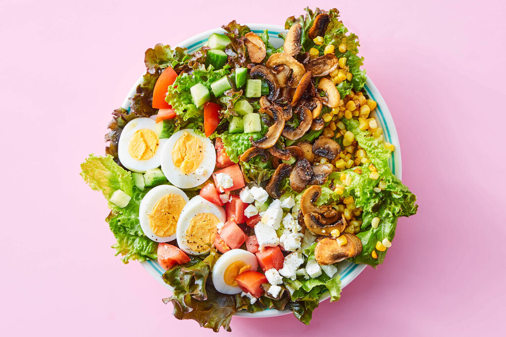 Summer Berry & Candied Bacon Cobb Salad