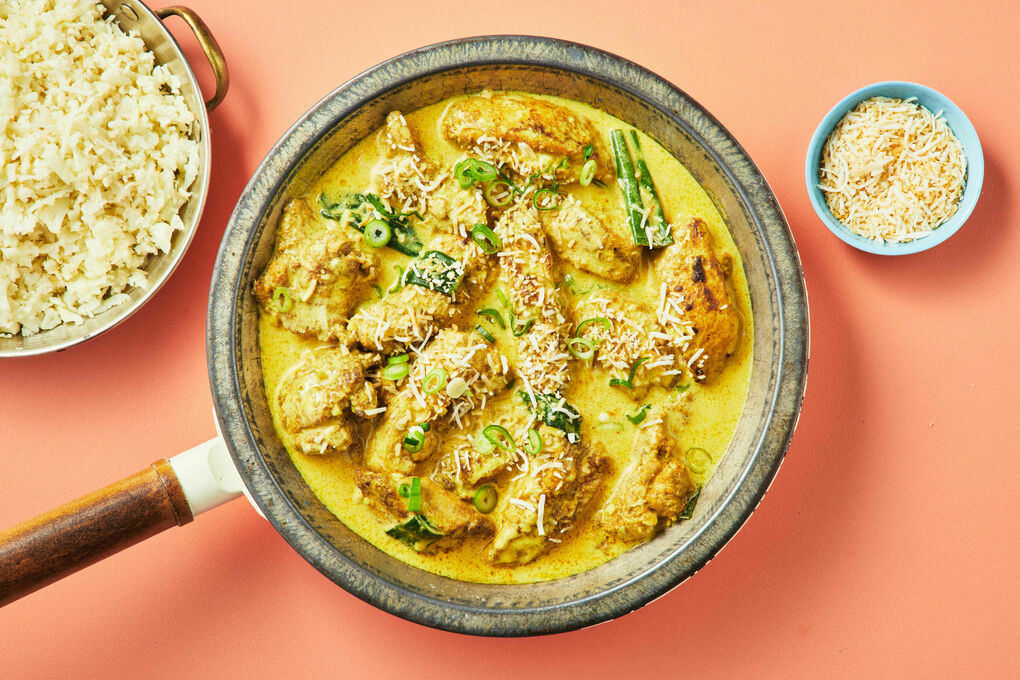 Malaysian yellow cheap chicken curry