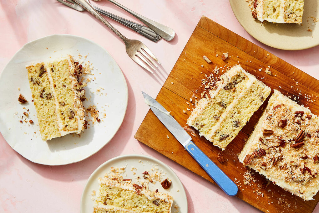 Italian Cream Cake with Coconut & Buttercream Cooking with Confidence with Martha Stewart | Marley Spoon Italian Cream Cake with Coconut & Buttercream Cooking with Confidence with Martha Stewart | Marley Spoon