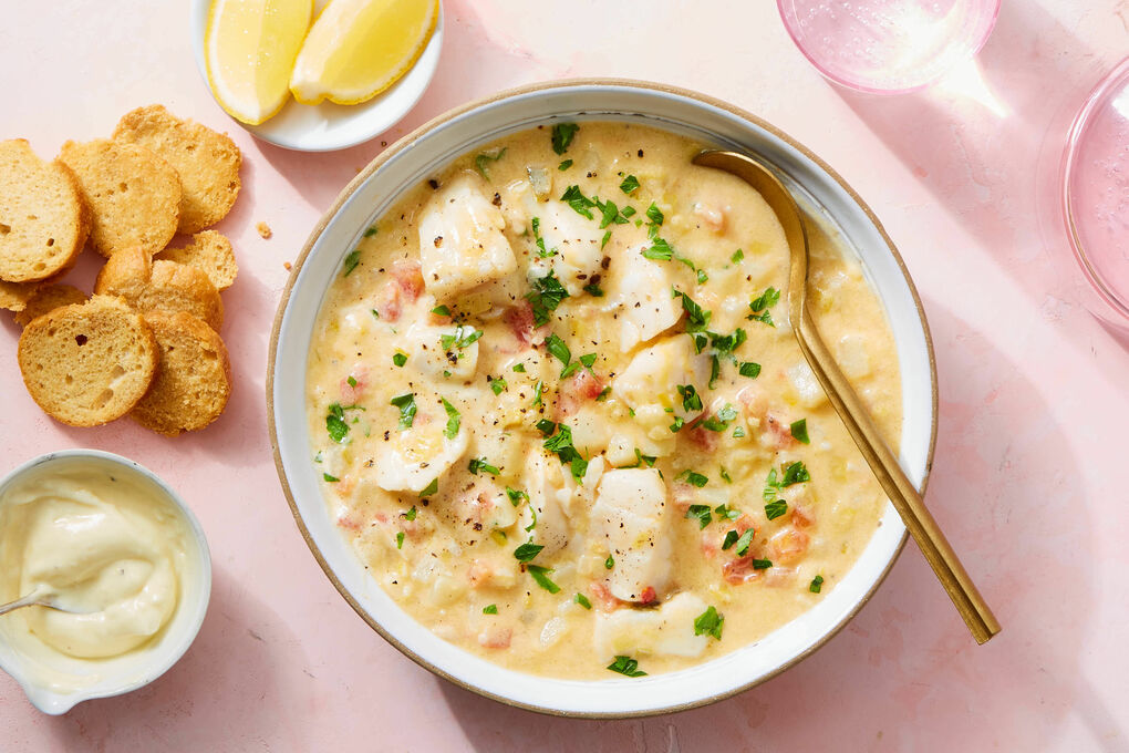 Bourride (soupe de poisson provençale), Recette