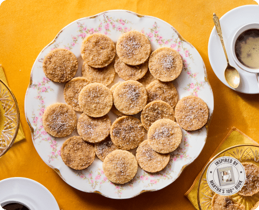 Brown-Butter Shortbread Featured in Martha's 100th Book