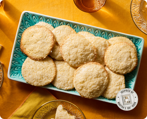 Lemon Sugar Cookies Featured in Martha's 100th Book