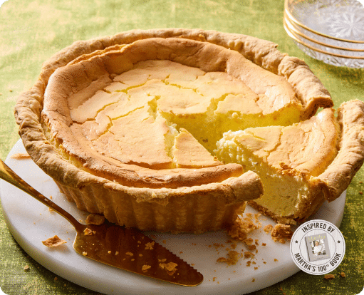 Tart au Fromage Featured in Martha's 100th Book