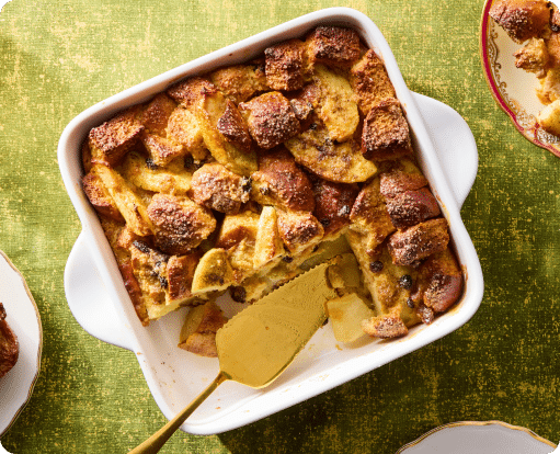 Holiday Dessert! Apple Bread Pudding Featured in Martha's 100th Book