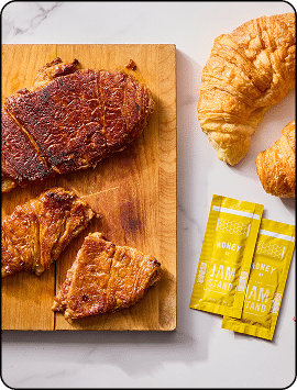 PB & J Croissant Toasties