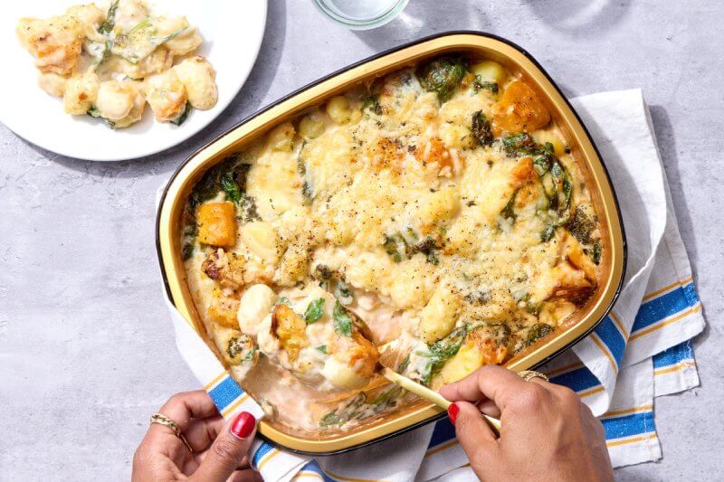 Creamy Truffle Gnocchi with Butternut Squash and Fresh Sage
